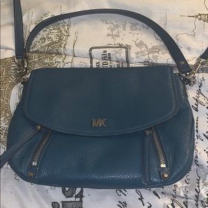 Michael Kors teal Crossbody